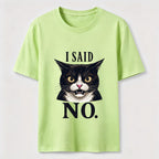 I Said No Angry Cat Classic T-Shirt