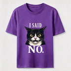 I Said No Angry Cat Classic T-Shirt