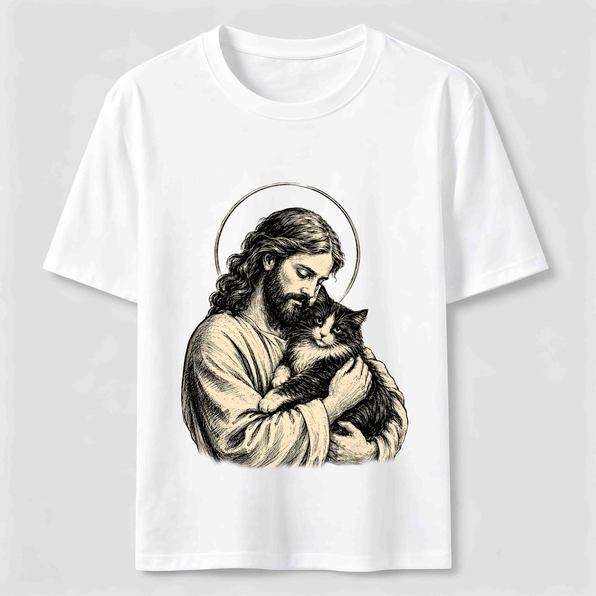Gentle Guardian Cat Classic T-Shirt