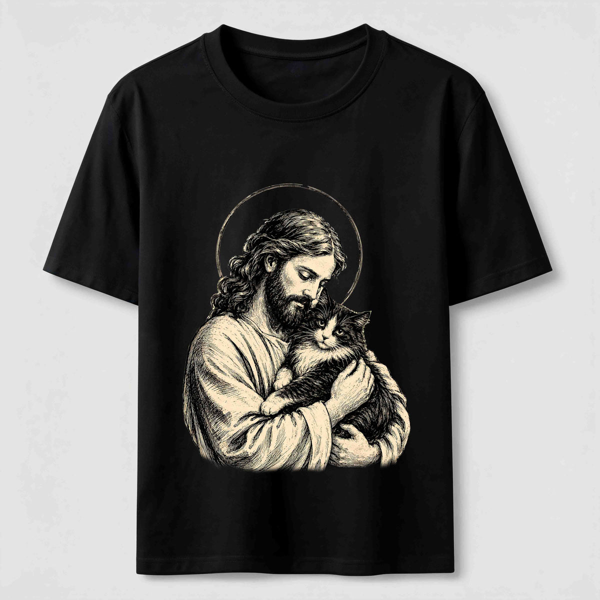 Gentle Guardian Cat Classic T-Shirt
