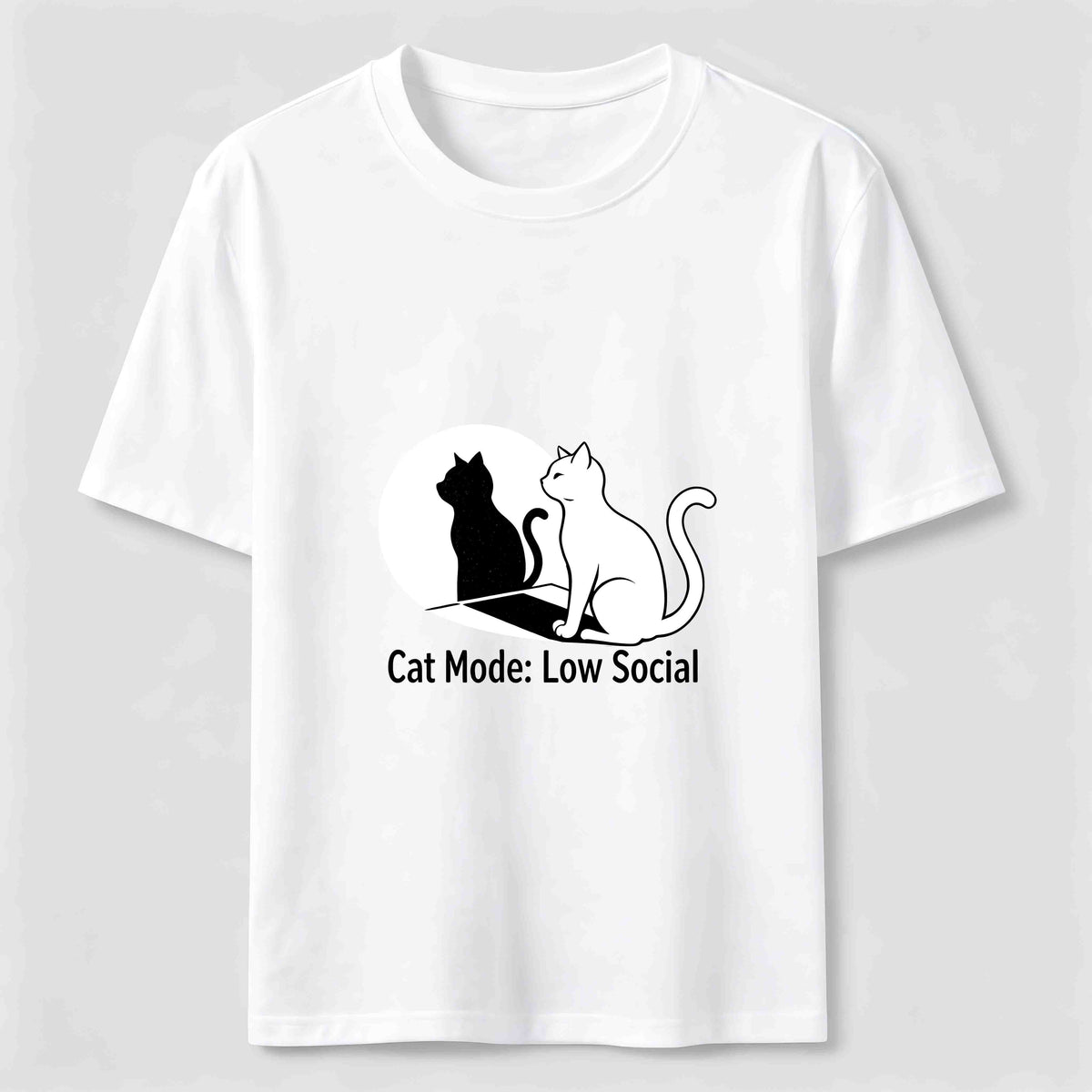 Low Social Cat Mode Classic T-Shirt