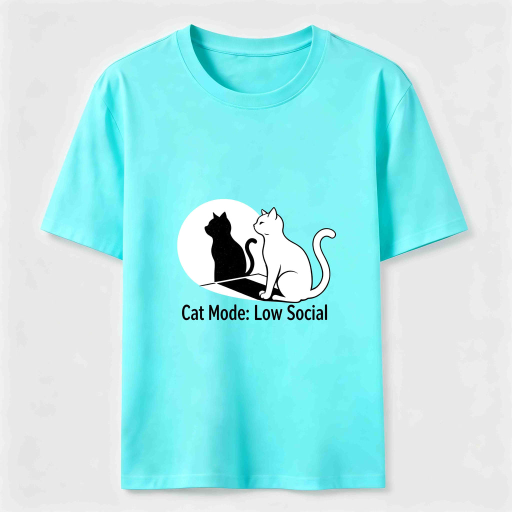 Low Social Cat Mode Classic T-Shirt