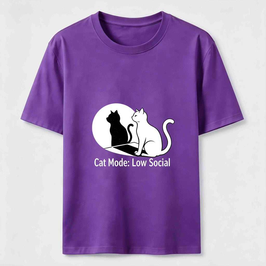 Low Social Cat Mode Classic T-Shirt
