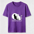 Low Social Cat Mode Classic T-Shirt