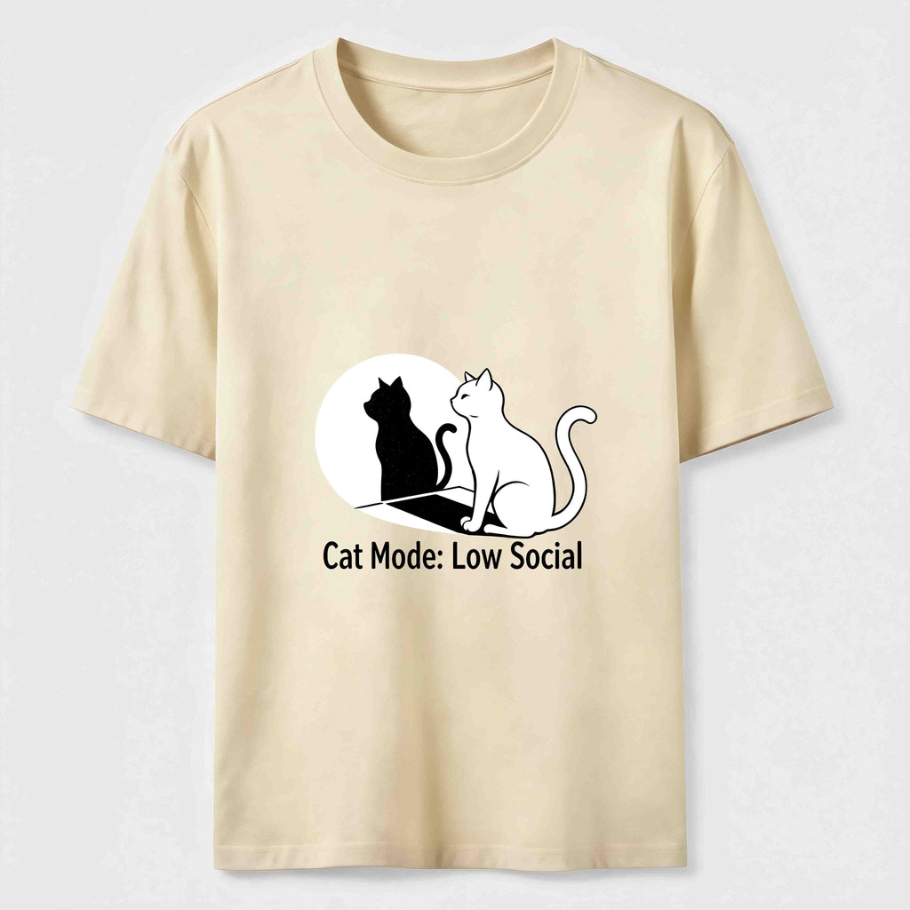 Low Social Cat Mode Classic T-Shirt