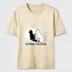 Low Social Cat Mode Classic T-Shirt