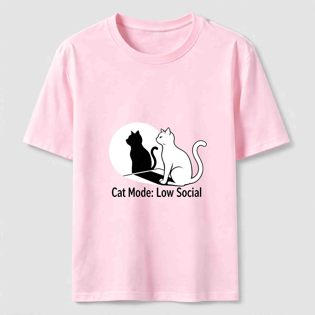 Low Social Cat Mode Classic T-Shirt