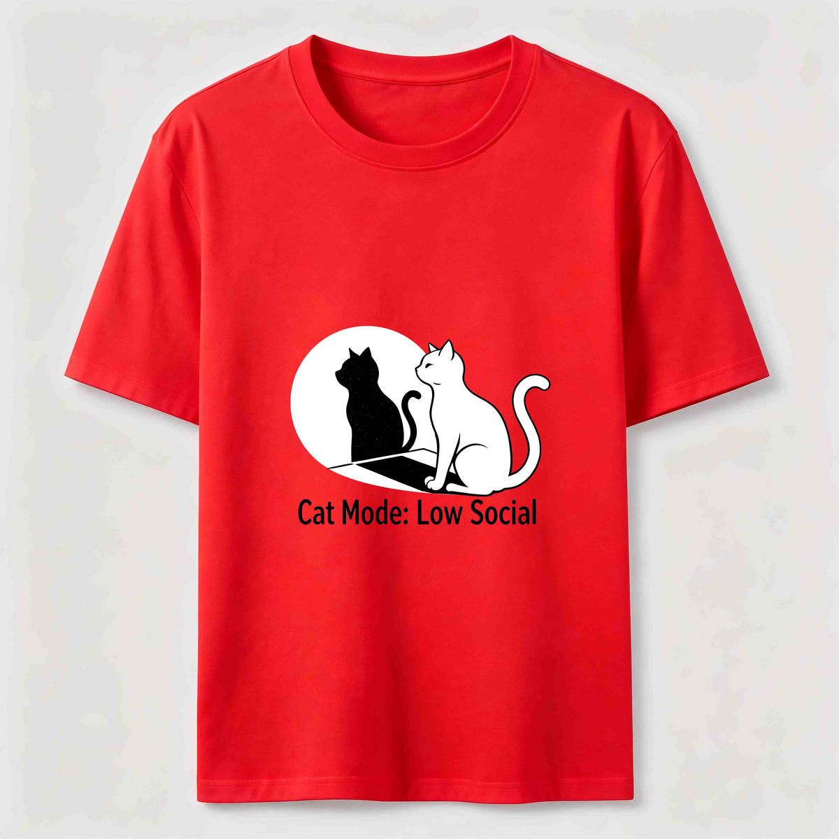 Low Social Cat Mode Classic T-Shirt