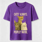 Cats Always People Maybe Classic T-Shirt