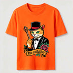 The Catfather Vintage Gentleman Cat Classic T-Shirt