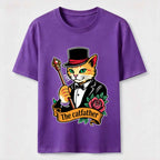 The Catfather Vintage Gentleman Cat Classic T-Shirt