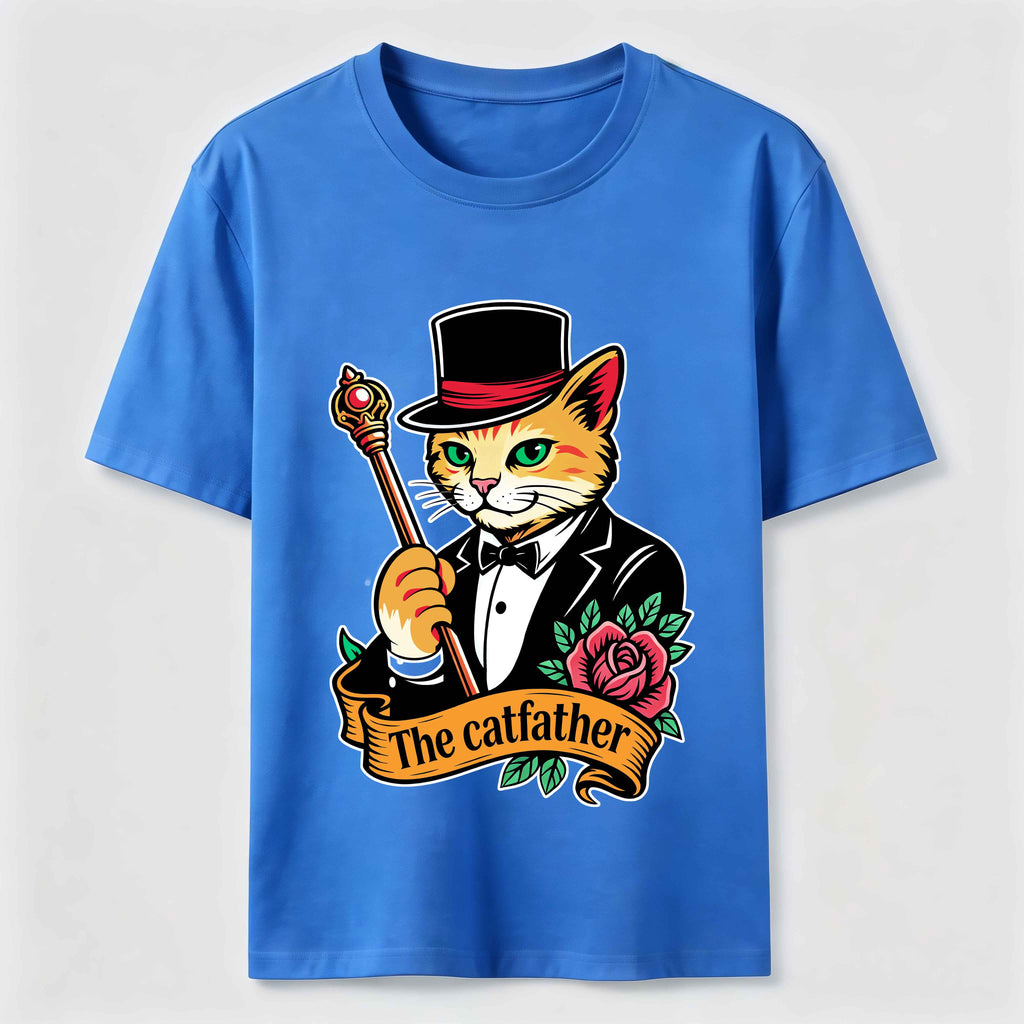 The Catfather Vintage Gentleman Cat Classic T-Shirt