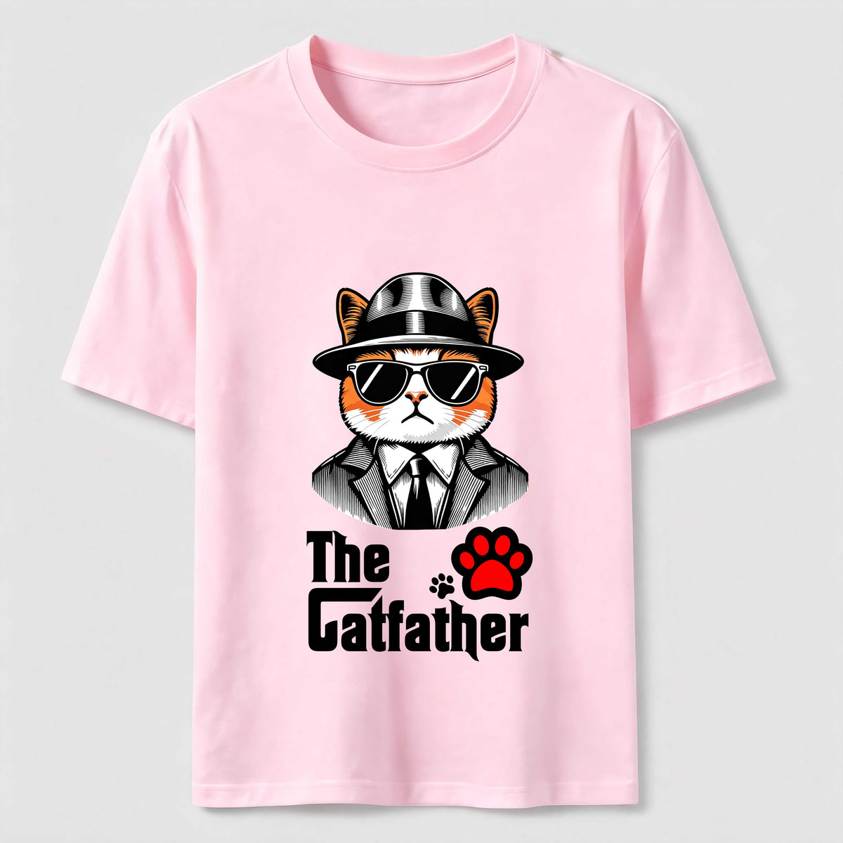 The Catfather Cool Gentleman Cat Classic T-Shirt