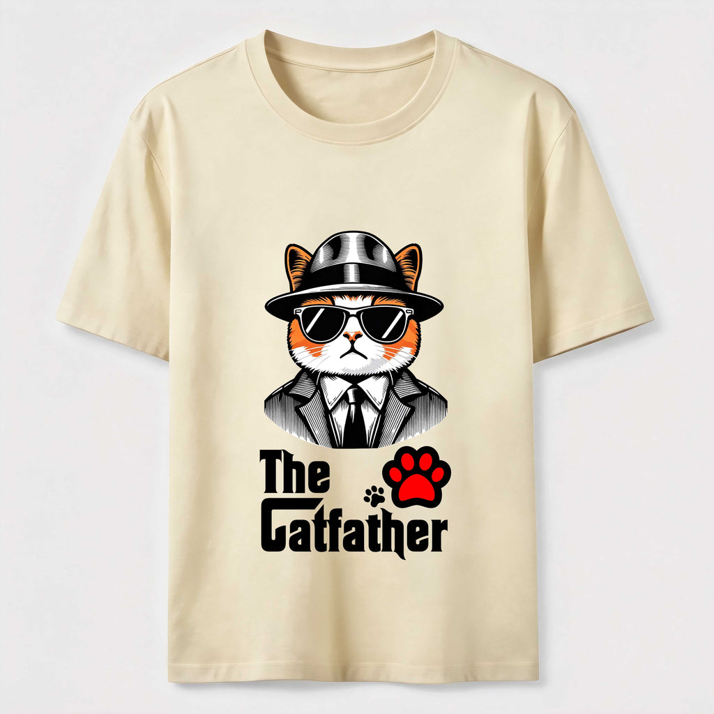 The Catfather Cool Gentleman Cat Classic T-Shirt