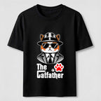 The Catfather Cool Gentleman Cat Classic T-Shirt