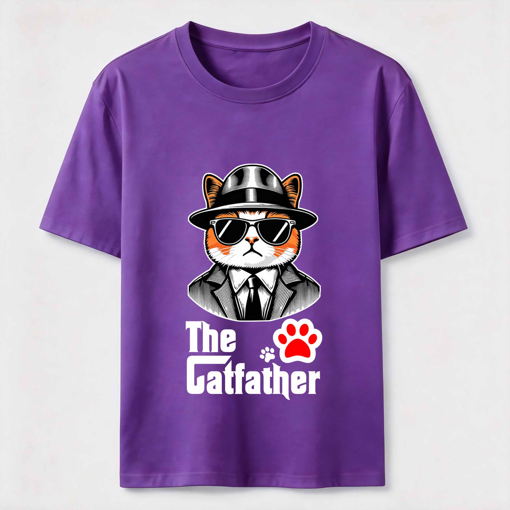 The Catfather Cool Gentleman Cat Classic T-Shirt