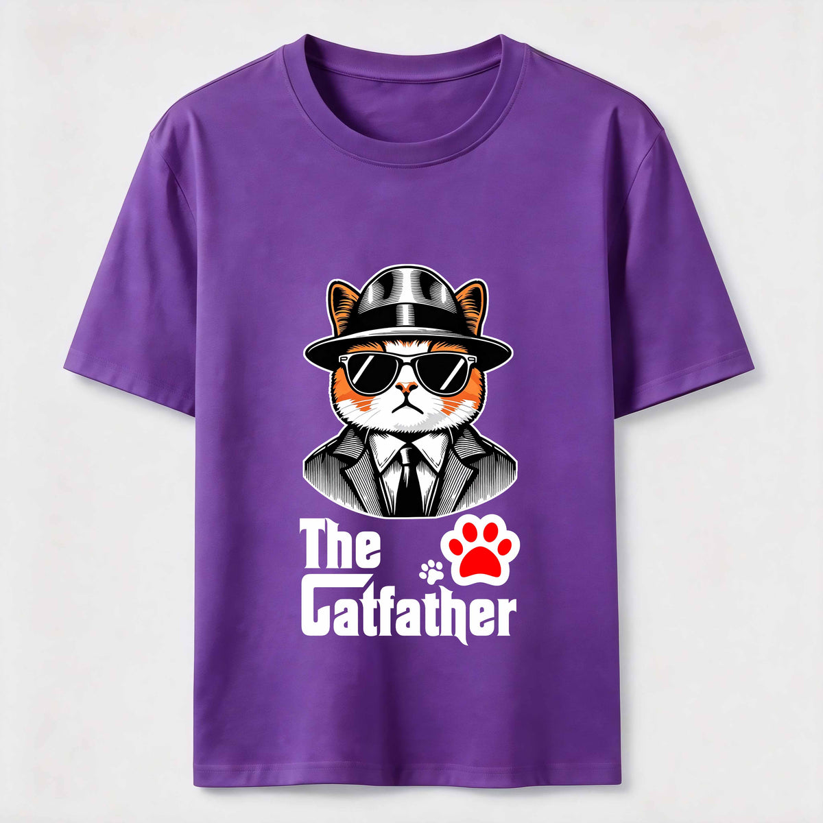 The Catfather Cool Gentleman Cat Classic T-Shirt