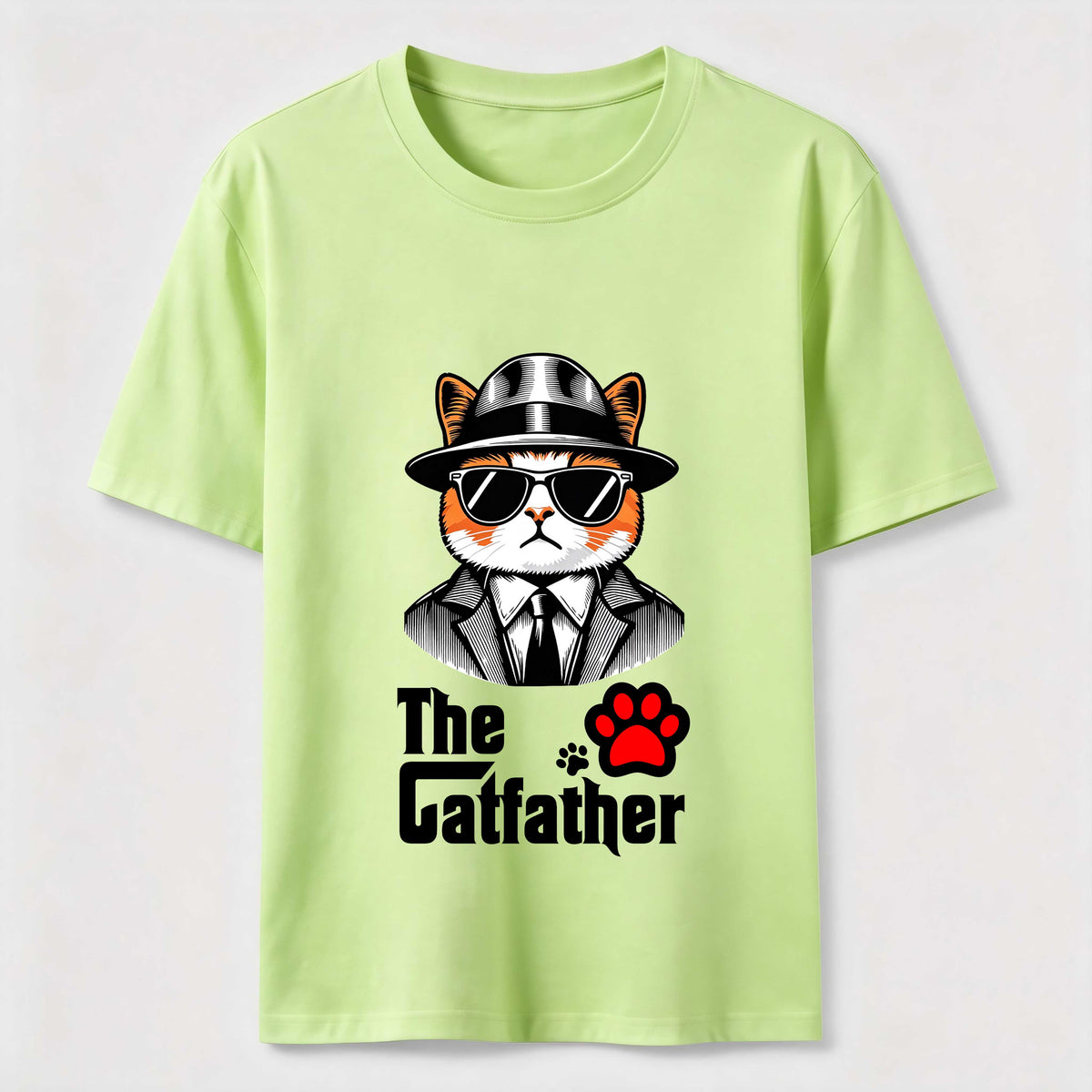 The Catfather Cool Gentleman Cat Classic T-Shirt