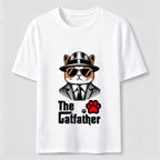 The Catfather Cool Gentleman Cat Classic T-Shirt