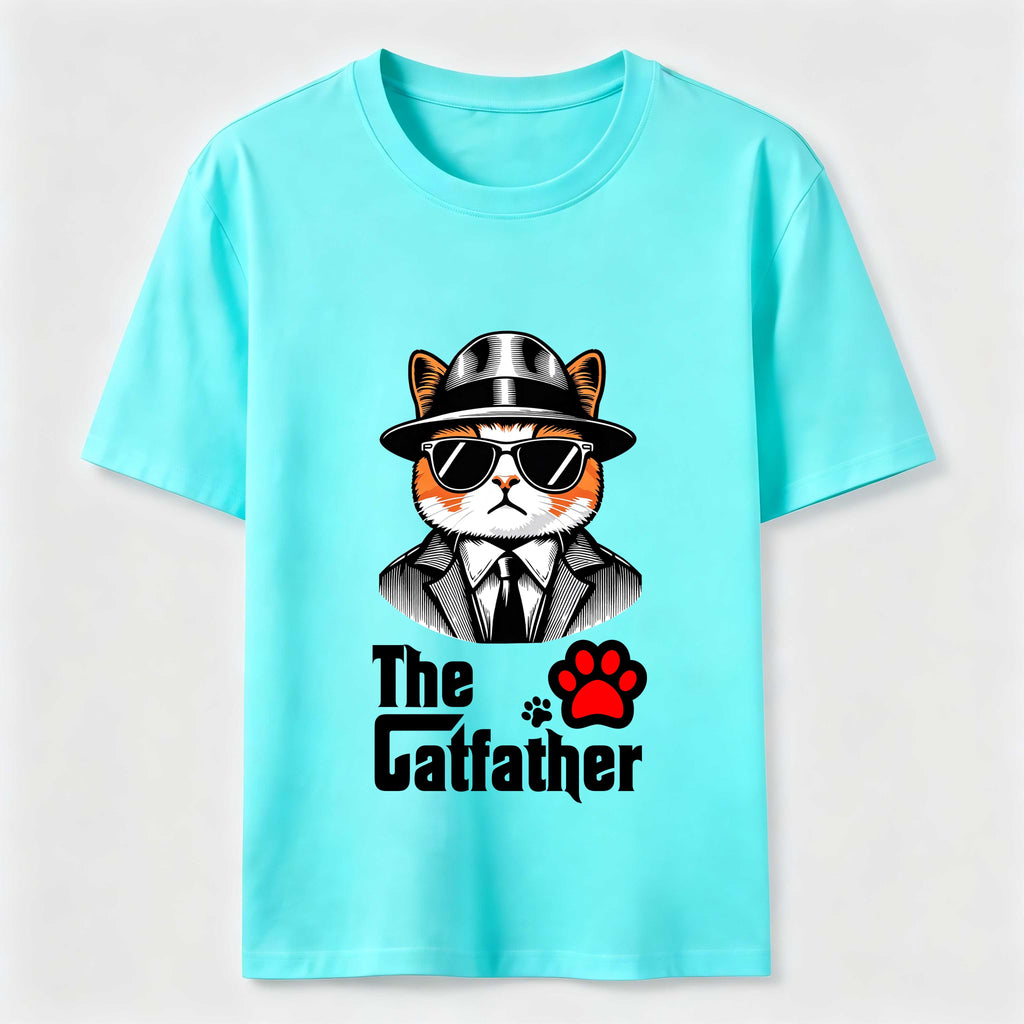 The Catfather Cool Gentleman Cat Classic T-Shirt