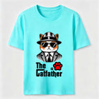 The Catfather Cool Gentleman Cat Classic T-Shirt