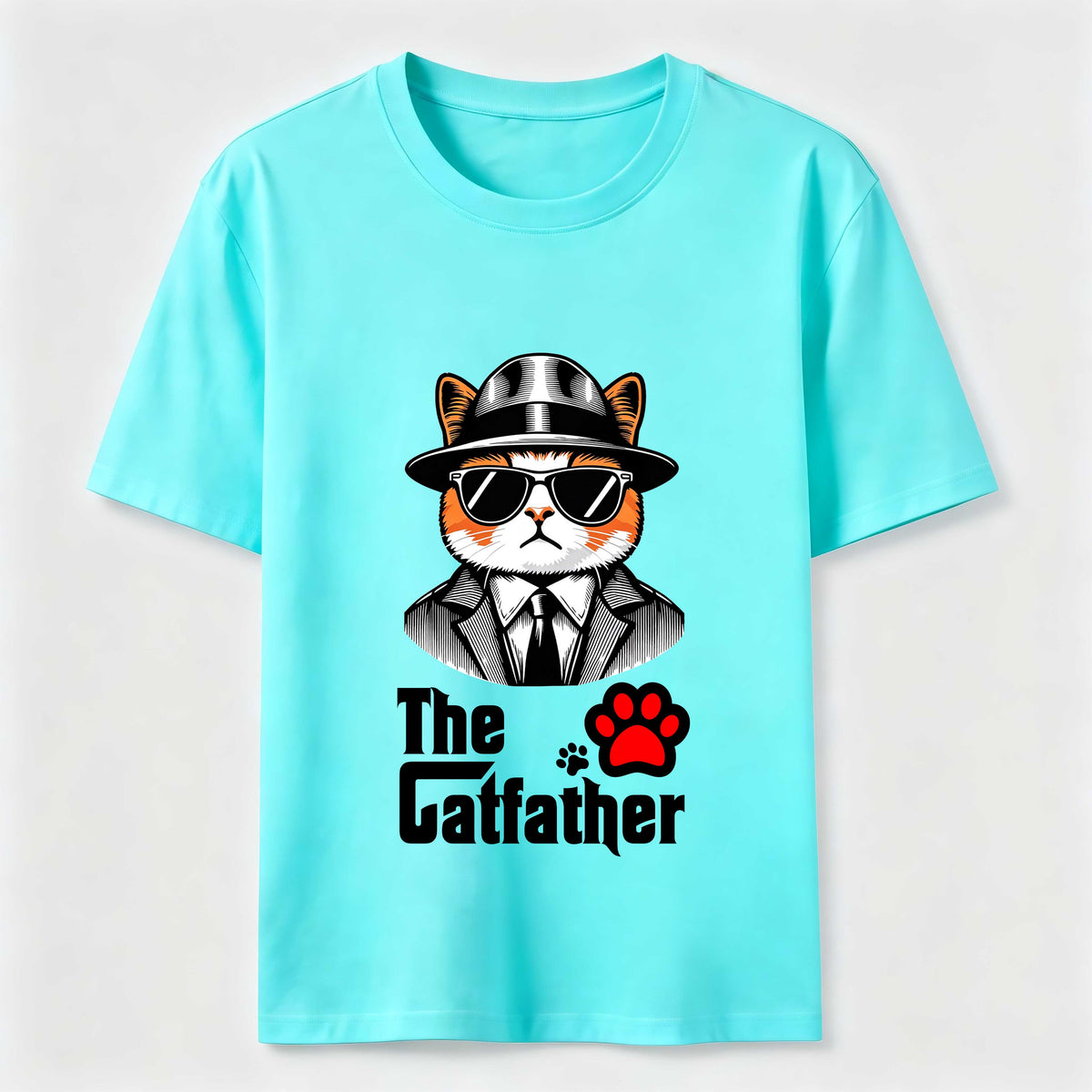 The Catfather Cool Gentleman Cat Classic T-Shirt