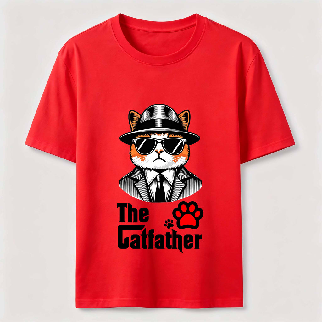 The Catfather Cool Gentleman Cat Classic T-Shirt