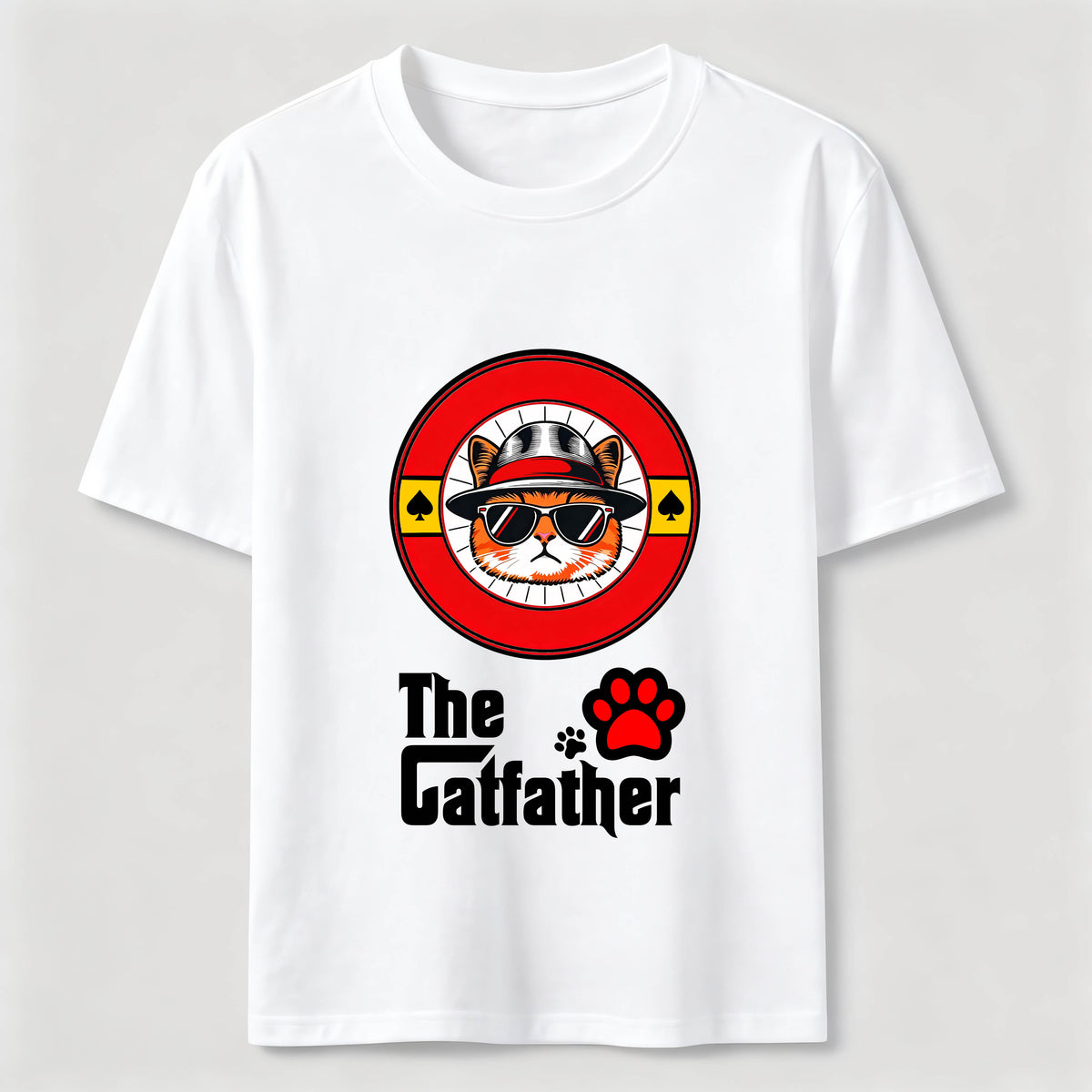The Catfather Poker Face Cat Classic T-Shirt