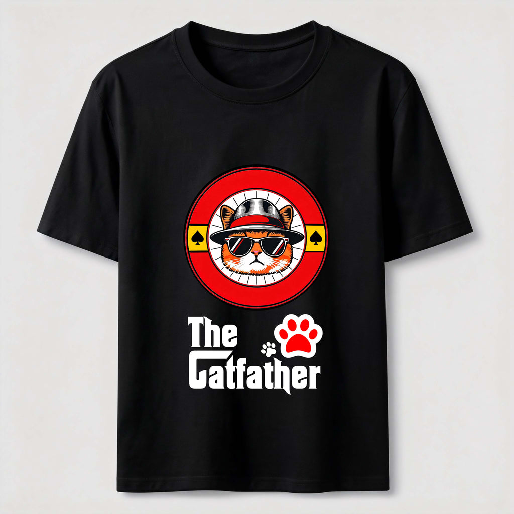 The Catfather Poker Face Cat Classic T-Shirt