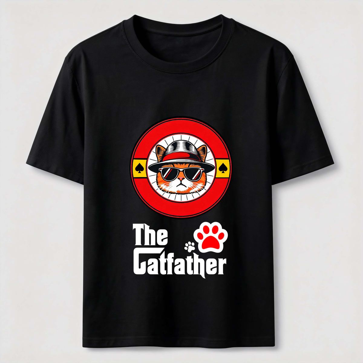 The Catfather Poker Face Cat Classic T-Shirt