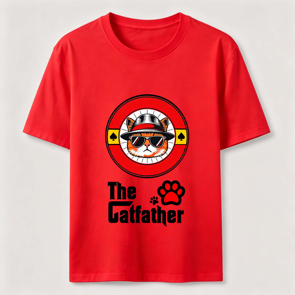 The Catfather Poker Face Cat Classic T-Shirt