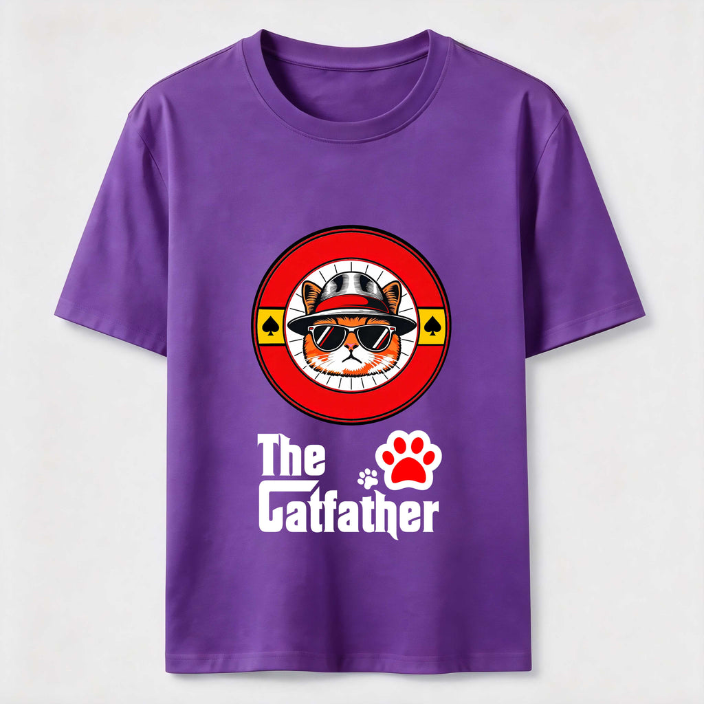 The Catfather Poker Face Cat Classic T-Shirt
