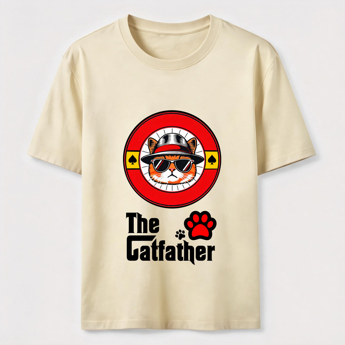 The Catfather Poker Face Cat Classic T-Shirt