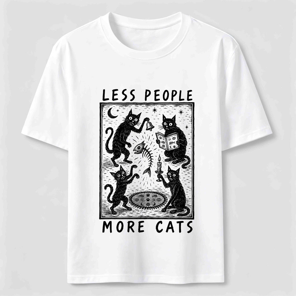 Midnight Cat Gathering Classic T-Shirt
