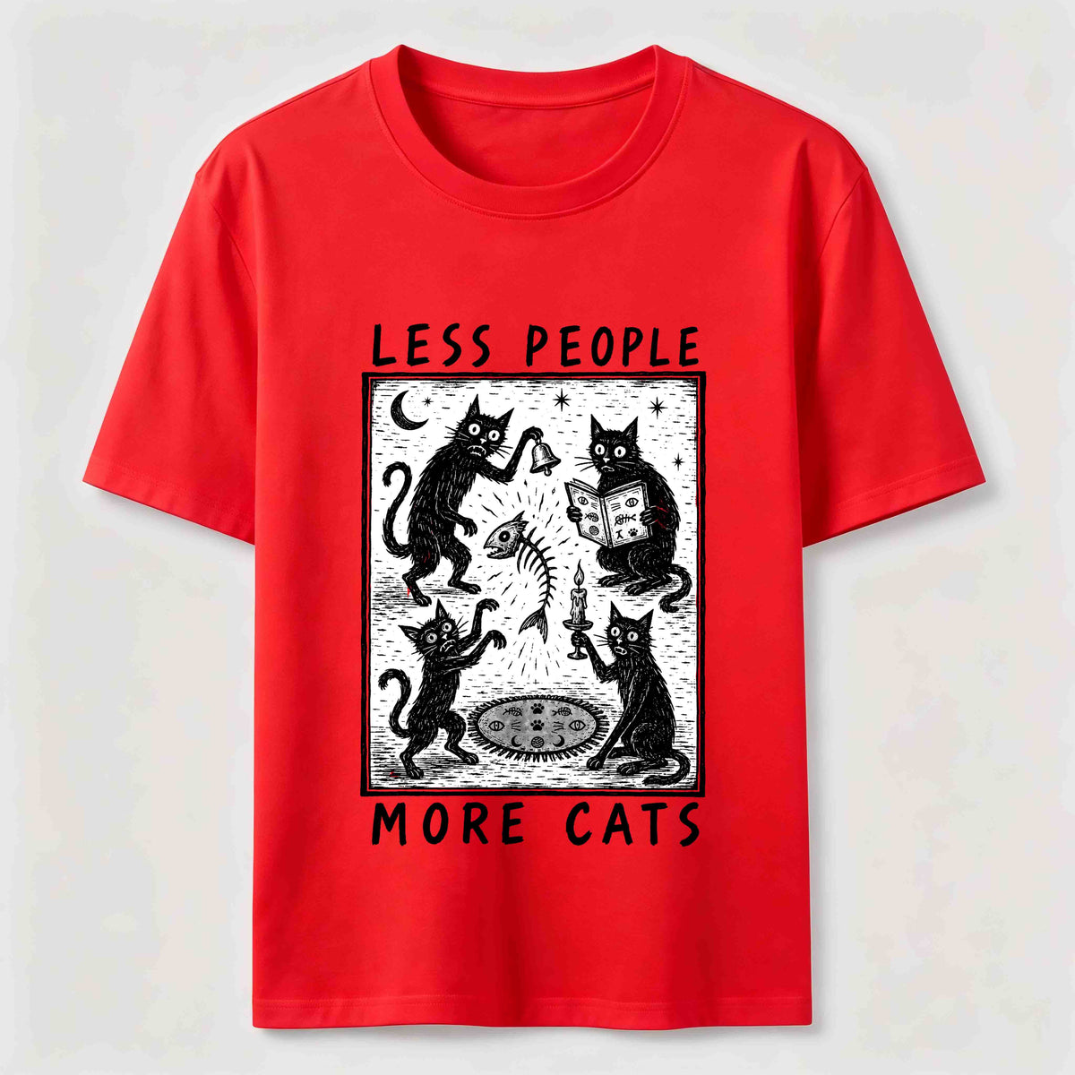 Midnight Cat Gathering Classic T-Shirt