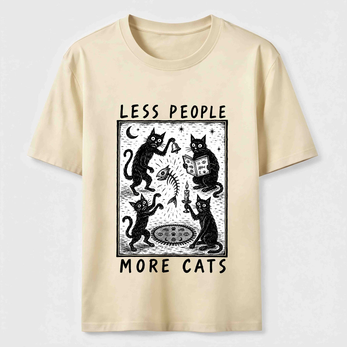Midnight Cat Gathering Classic T-Shirt