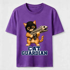 Fishbone Guardian Cat Classic T-Shirt