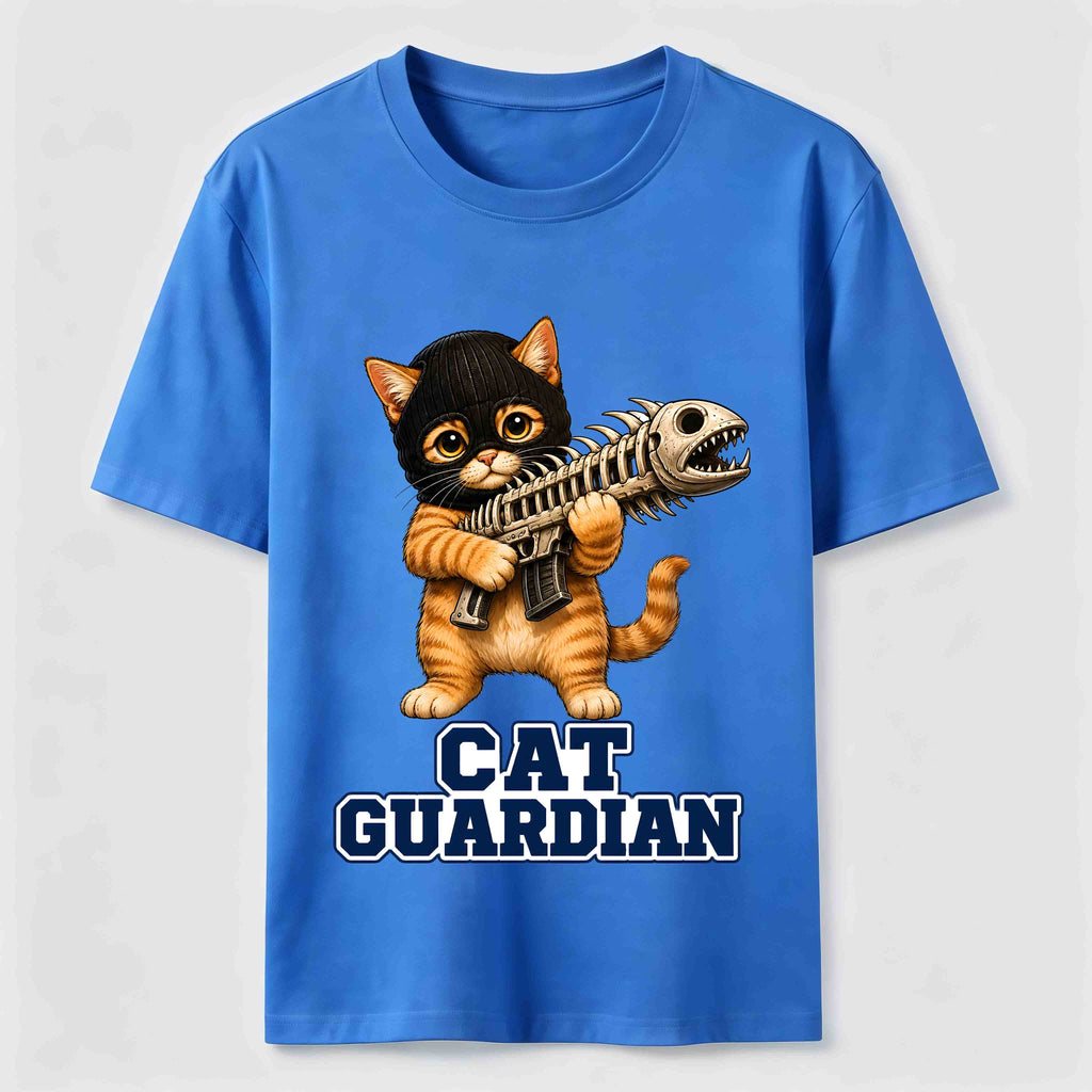 Fishbone Guardian Cat Classic T-Shirt