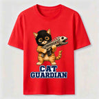 Fishbone Guardian Cat Classic T-Shirt