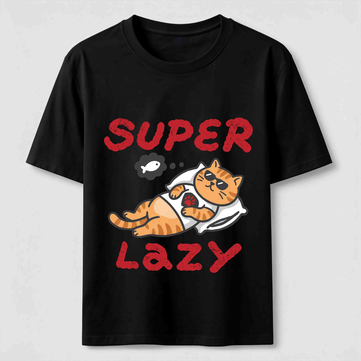 Super Lazy Cat Classic T-Shirt