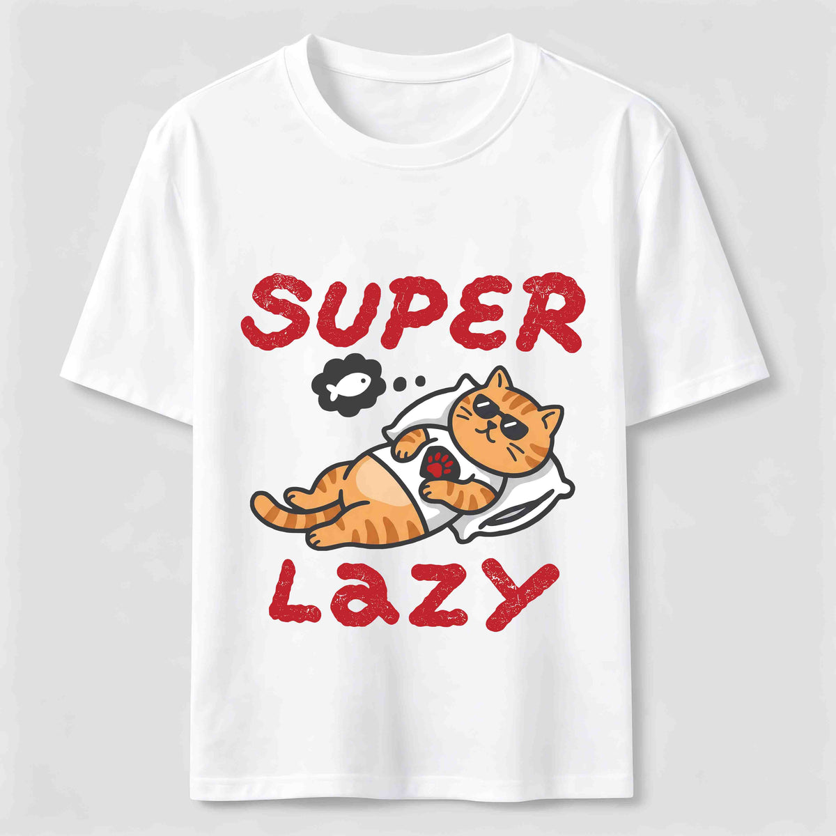 Super Lazy Cat Classic T-Shirt