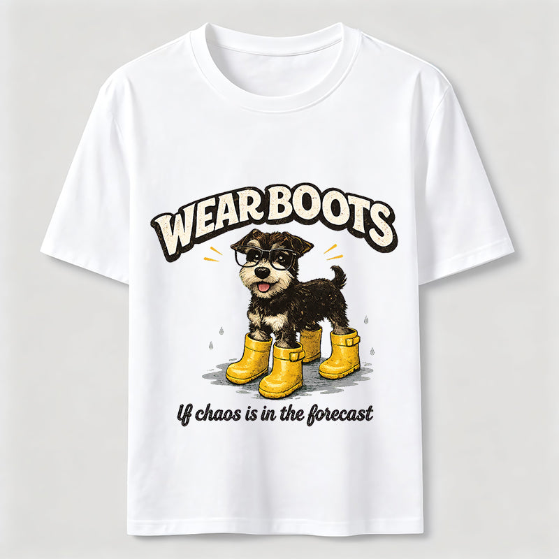 Chaos Forecast Dog Classic T-Shirt