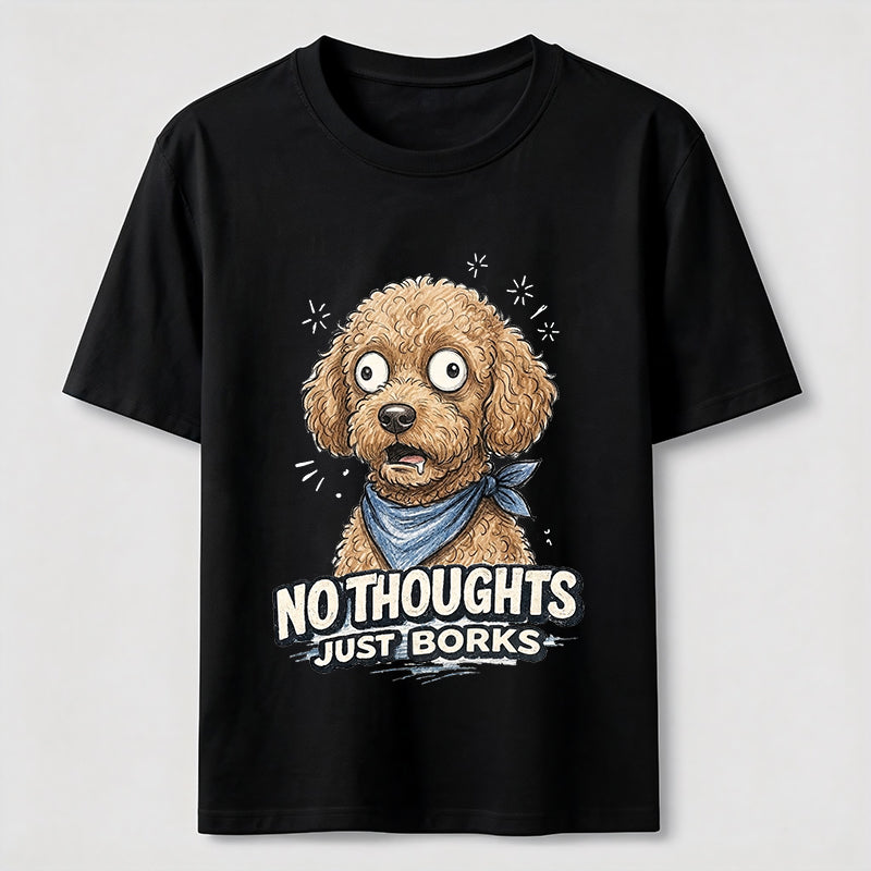 No Thoughts Doodle Classic T-Shirt