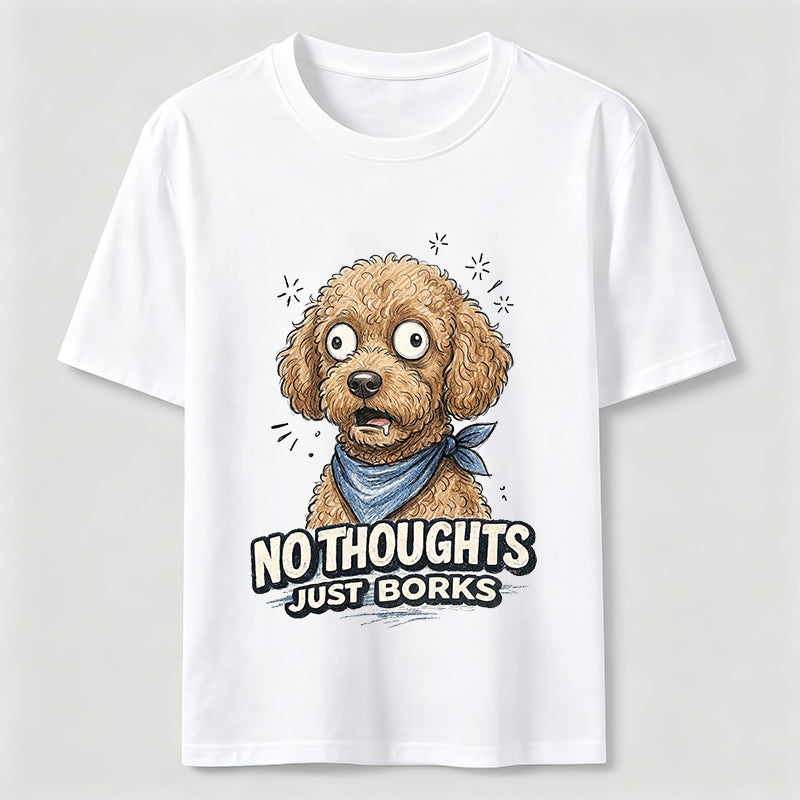 No Thoughts Doodle Classic T-Shirt