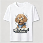 No Thoughts Doodle Classic T-Shirt