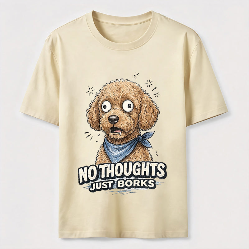 No Thoughts Doodle Classic T-Shirt