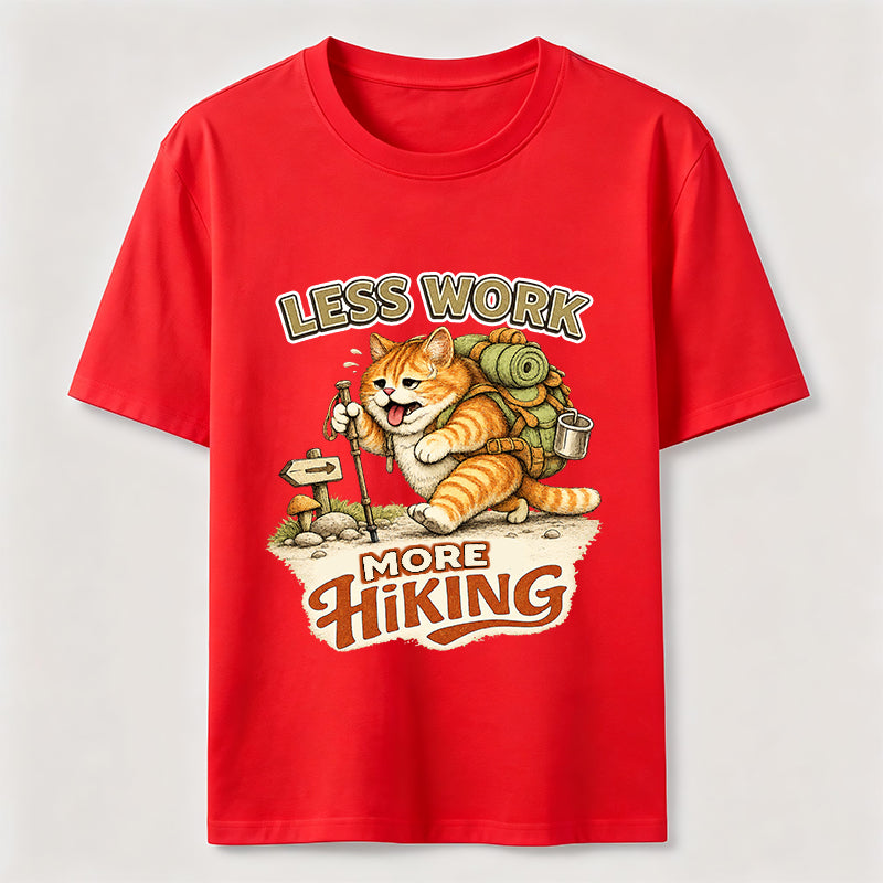 Tired Hiking Cat Classic T-Shirt