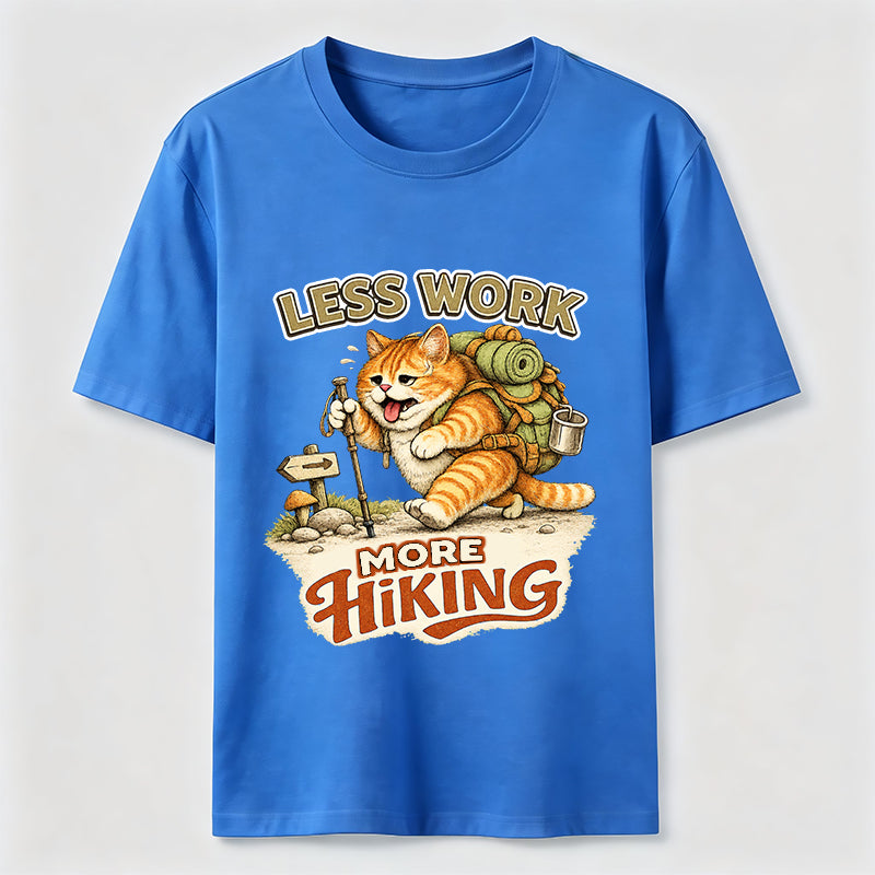 Tired Hiking Cat Classic T-Shirt