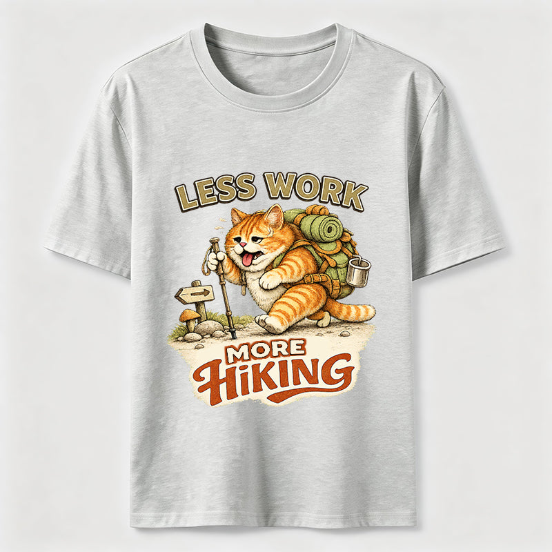 Tired Hiking Cat Classic T-Shirt