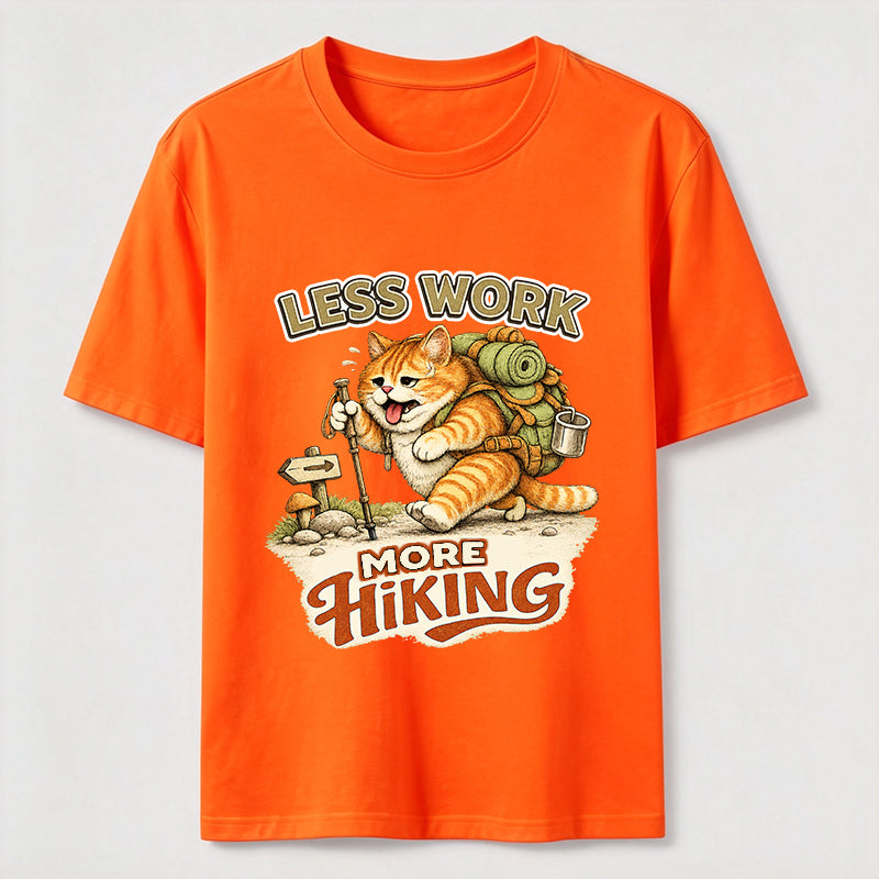 Tired Hiking Cat Classic T-Shirt